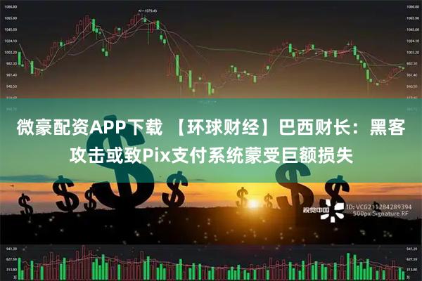 微豪配资APP下载 【环球财经】巴西财长：黑客攻击或致Pix支付系统蒙受巨额损失